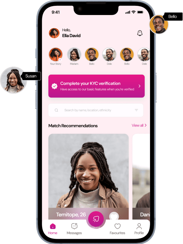 Mobile app mockup images